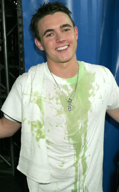 Jesse McCartney, 2009 Kids Choice Awards, Show, Slime